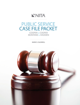 Paperback Public Service Case File Packet: Cooper V. Cooper, Montane V. Hadden Book