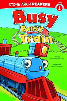 Hardcover Busy, Busy Train Book