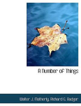 Paperback A Number of Things Book