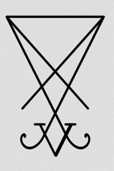 Book of Shadows - Lucifer's Sigil: White Journal (6 x 9 inches, 260 lined pages)