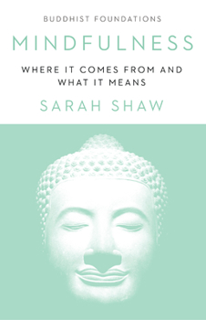 Paperback Mindfulness: Where It Comes from and What It Means Book