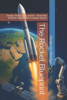 Paperback The Rocket Blueprint: Design, Build, and Launch - How Real Rockets and Robots Conquer Space Book