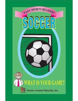 Paperback Soccer Easy Reader Book