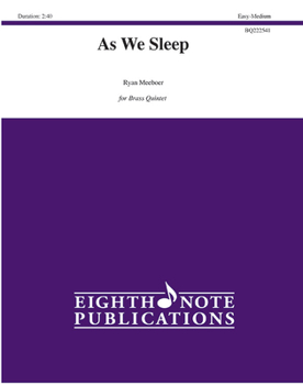 Paperback As We Sleep: Score & Parts Book