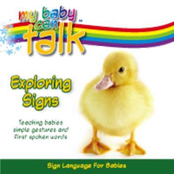 Board book My Baby Can Talk - Exploring Signs Board Book