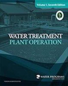 Paperback Water Treatment Plant Operation Volume 1 Book