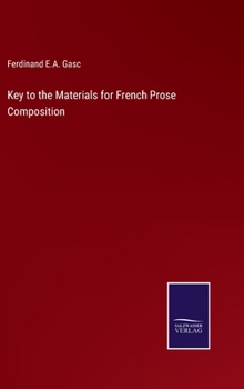 Key to the Materials for French Prose Composition