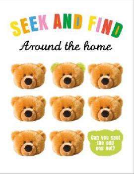 Hardcover Around the Home: Seek & Find Book