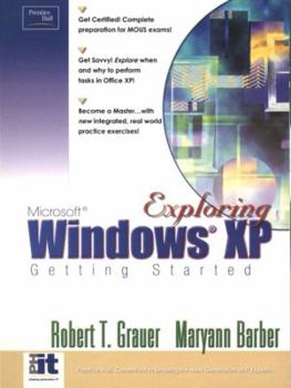 Hardcover Getting Started with Windows XP Book