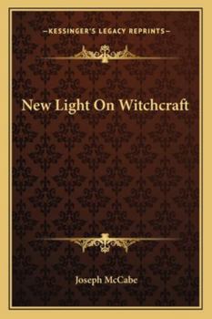 Paperback New Light On Witchcraft Book