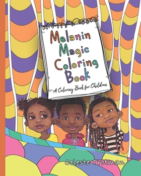 Paperback Melanin Magic Coloring Book