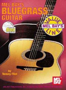 Paperback Bluegrass Guitar [With CD] Book
