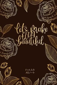 Paperback ドット入り a5ノート Book