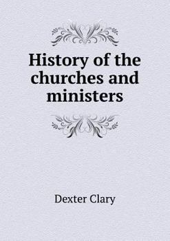 Paperback History of the churches and ministers Book