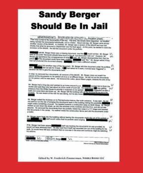 Paperback Sandy Berger Should Be In Jail Book