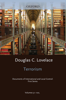 Hardcover Terrorism: Documents of International and Local Control: 1st Series Index 2009 Book