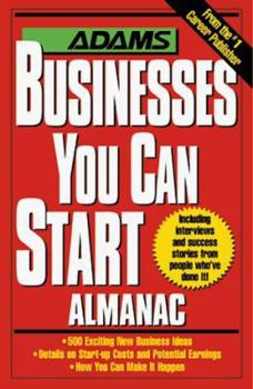 Paperback Adams Businesses You Can Start Almanac Book