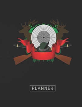 Paperback Planner: Deer Hunting 2 Year Monthly Planner with Note Pages (24 Months) - Jan 2020 - Dec 2021 - Month Planning - Appointment C Book