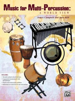 Paperback Music for Multi-Percussion: A World View, Part(s) Book