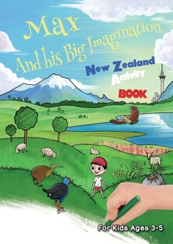 Paperback Max and his Big Imagination - New Zealand Activity Book