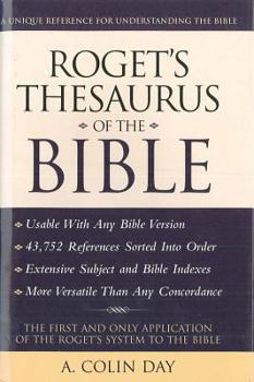 Hardcover Roget's Thesaurus of the Bible Book