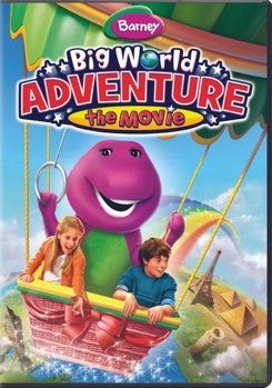 DVD Barney: Big World Adventure The Movie Book