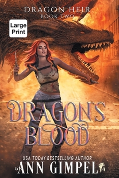 Paperback Dragon's Blood: Dystopian Fantasy [Large Print] Book