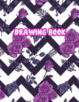 Drawing Book: Large Sketch Notebook for Drawing, Doodling or Sketching: 110 Pages, 8.5" x 11" Sketchbook ( Blank Paper Draw and Write Journal ) - Cover Design 099237
