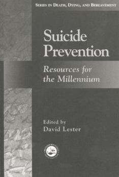 Paperback Suicide Prevention: Resources for the Millennium Book