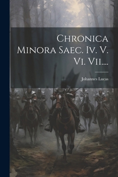 Paperback Chronica Minora Saec. Iv. V. Vi. Vii.... [Latin] Book