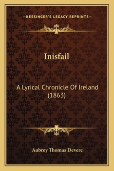 Paperback Inisfail: A Lyrical Chronicle Of Ireland (1863) Book