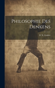 Hardcover Philosophie des Denkens [German] Book