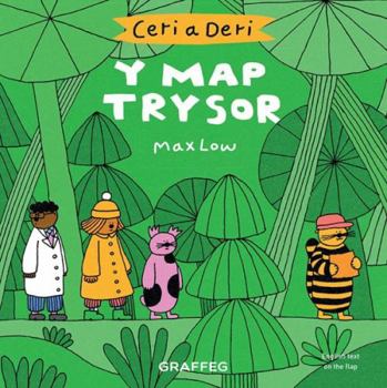 Paperback Ceri a Deri: Y Map Trysor (Welsh Edition) Book