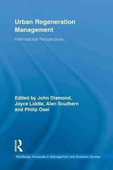 Paperback Urban Regeneration Management: International Perspectives Book