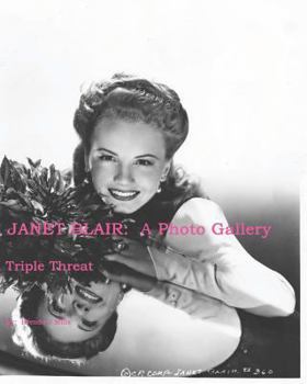 Paperback Janet Blair: A Photo Gallery: Triple Threat Book