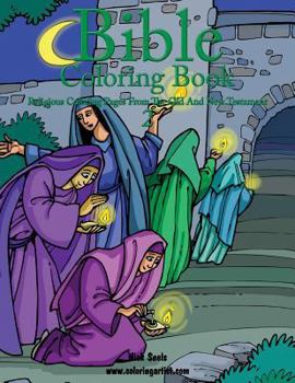 Paperback Bible Coloring Book 2 - Religious Coloring Pages from the Old and New Testament Book