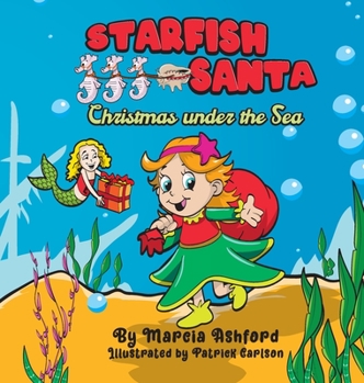 Hardcover Starfish Santa Christmas under the Sea Book