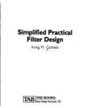Hardcover Simplified Practical Filter Design Book