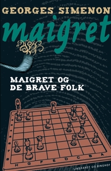 Paperback Maigret og de brave folk [Danish] Book