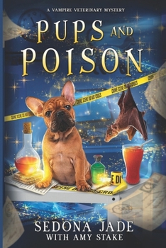 Paperback Pups and Poison: A Paranormal Cozy Mystery Book