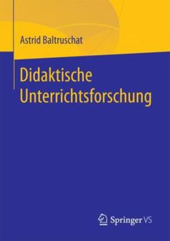 Paperback Didaktische Unterrichtsforschung [German] Book