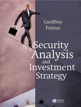 Hardcover Security Analysis and Investment Strategy Book