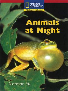Paperback Windows on Literacy Emergent (Science: Life Science): Animals at Night Book