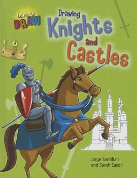Library Binding Drawing Knights and Castles Book