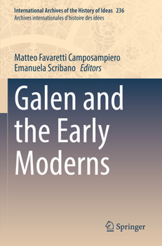 Paperback Galen and the Early Moderns Book