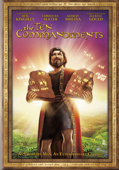 DVD The Ten Commandments Book