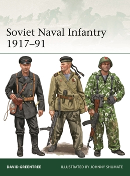 Paperback Soviet Naval Infantry 1917-91 Book