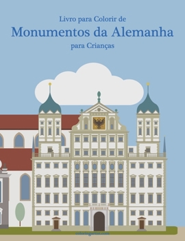 Paperback Livro para Colorir de Monumentos da Alemanha para Crianças [Portuguese] Book