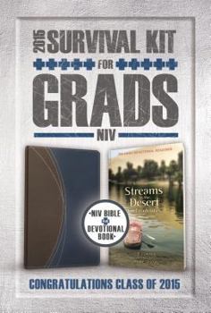 Paperback NIV, 2015 Survival Kit for Grads: NIV Bible plus Devotional Book Streams in the Desert Book