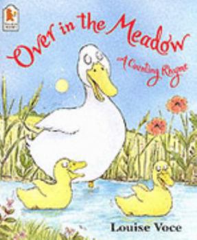 Paperback Over in the Meadow: A Counting Rhyme Book